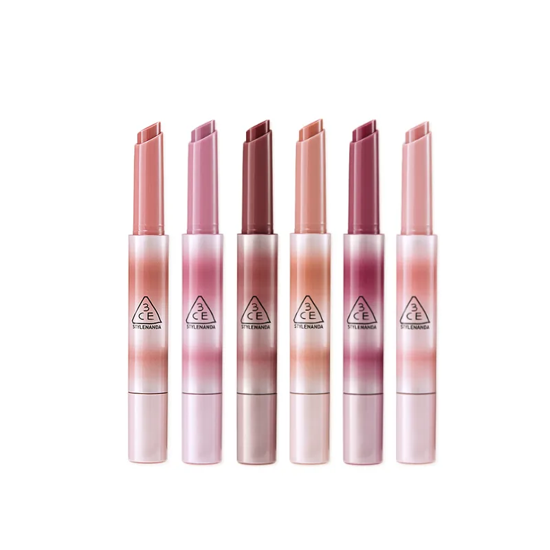 3CE Помада-блеск для губ Fusion Glow Slim Tube, 1.7 г*6/1.7 г*7, 1.7g*7 — фото 4