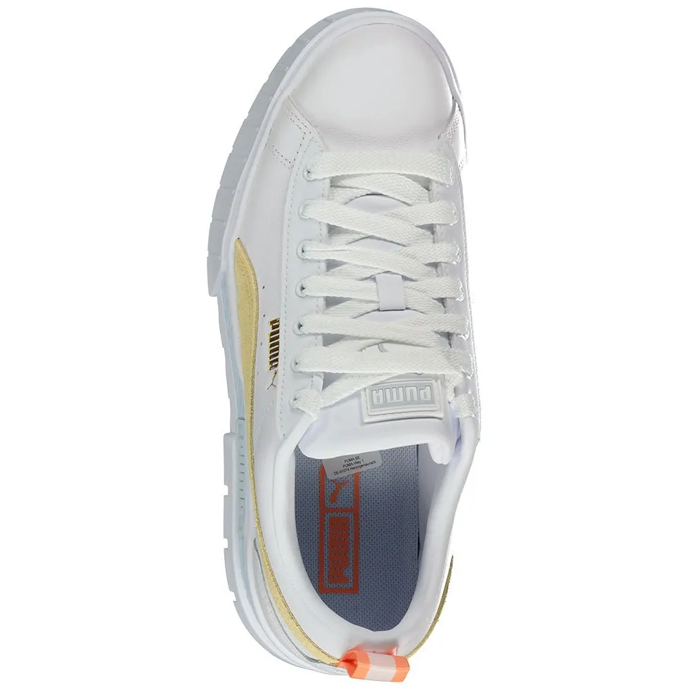 Кроссовки Puma Mayze Leather, белый — фото 4