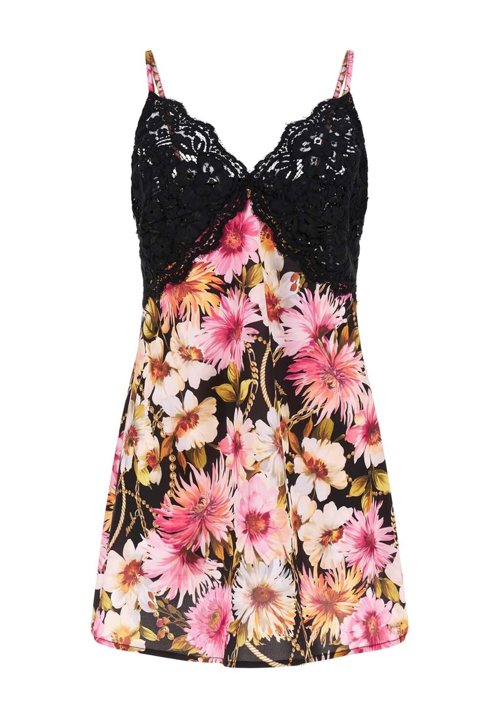 

Дневное платье ROSE SLIP BLUMENMUSTER Guess, черный