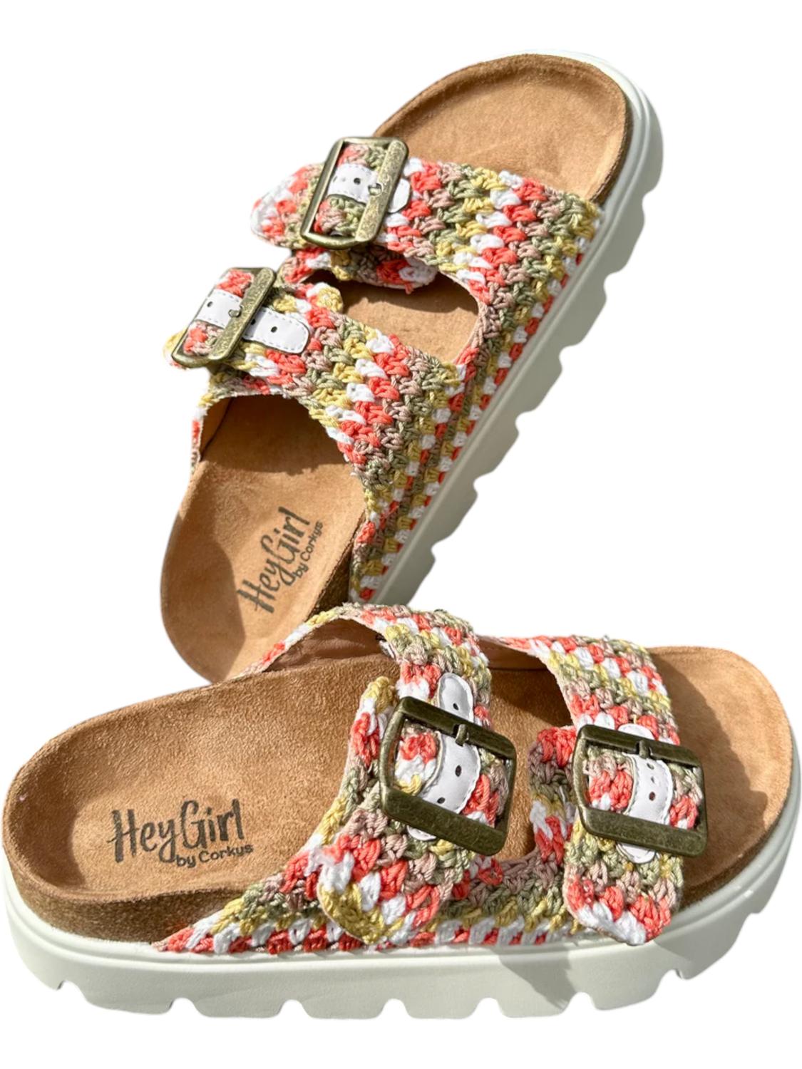 Женские сандалии Rumor Has It в коричневом цвете Corkys Footwear — фото 2
