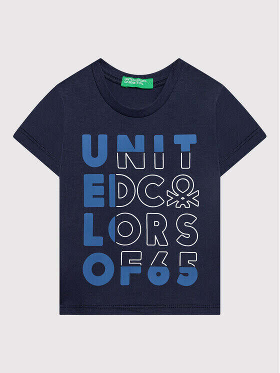 

Футболка стандартного кроя United Colors Of Benetton, синий
