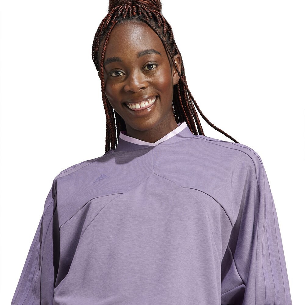 Толстовка adidas Sportswear Tiro, фиолетовый — фото 4