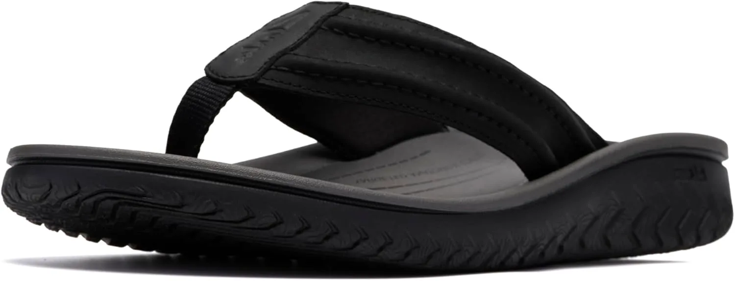 Шлепанцы Clarks mens Wesley Surf, черный
