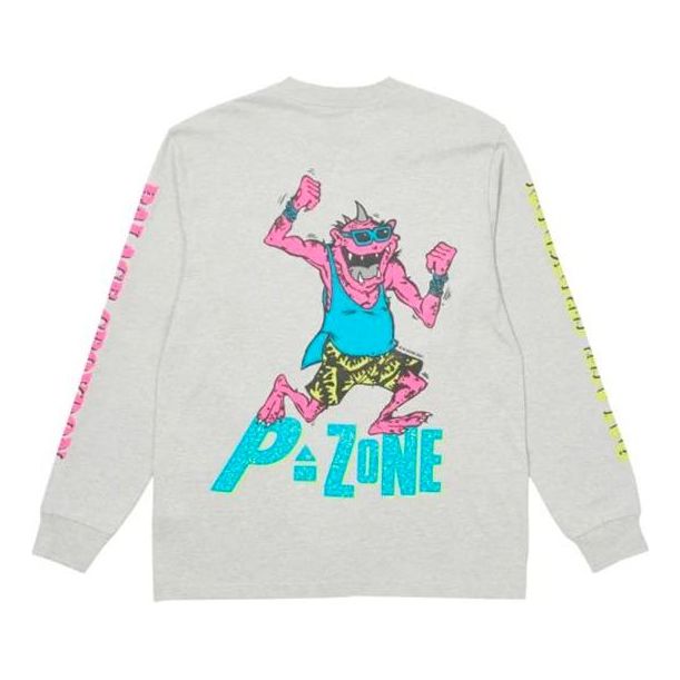 

Футболка PALACE x M-Zone Crossover Small Tri-Ferg Pattern Long Sleeves Unisex Gray, серый
