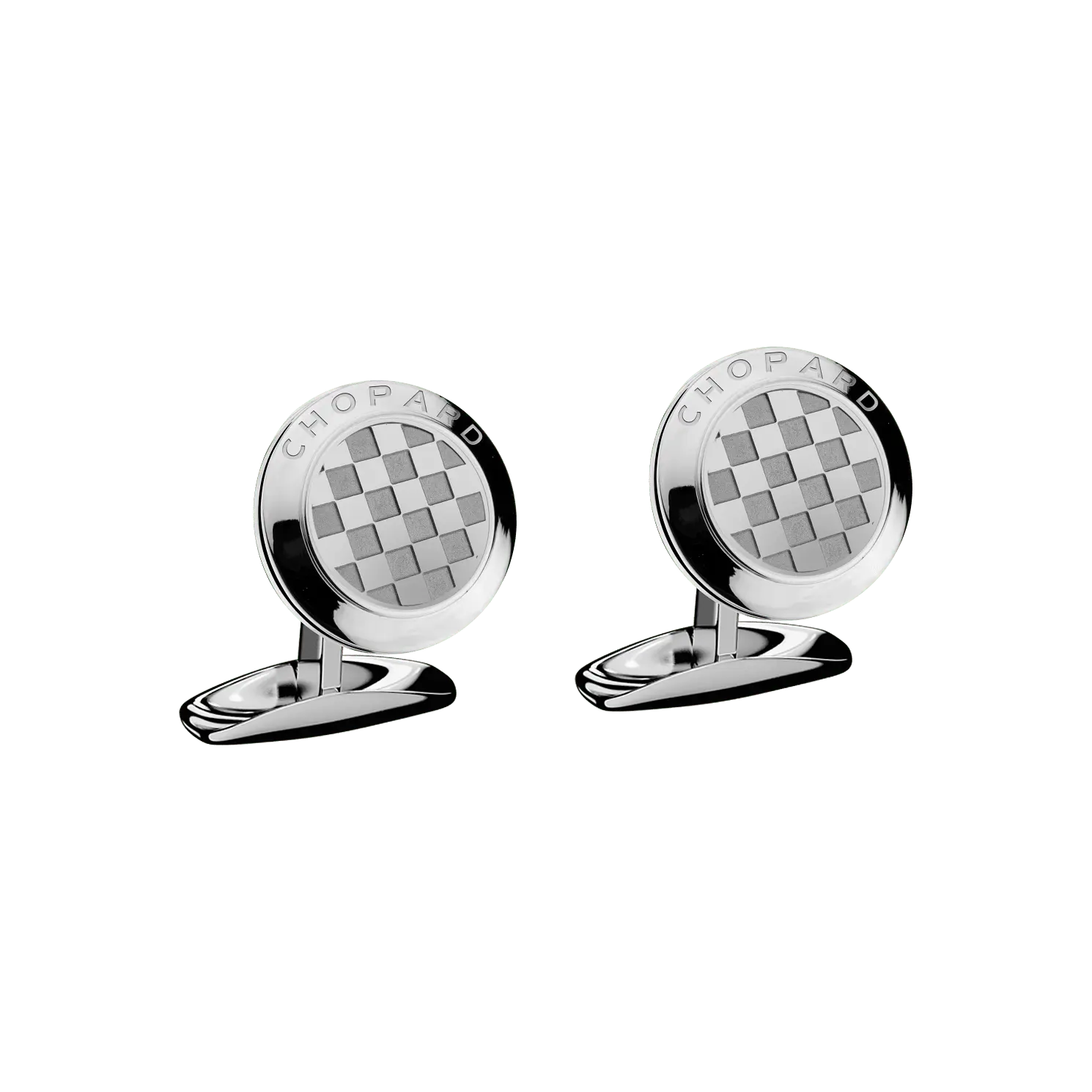 

Запонки Chopard Classic Racing cufflinks, серебряный