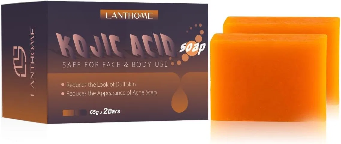 Мыло очищающее Kojic Acid Whitening Soap Chengcheng набор 4 шт