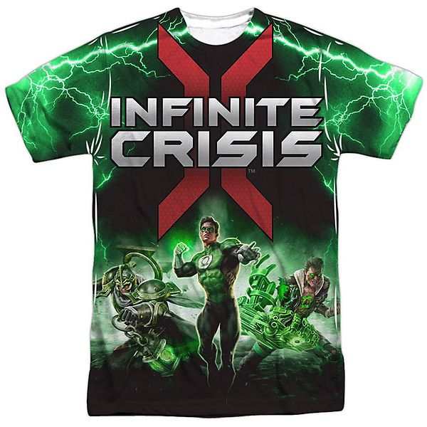 

Футболка adult poly crew ic green lantern infinite crisis Licensed Character