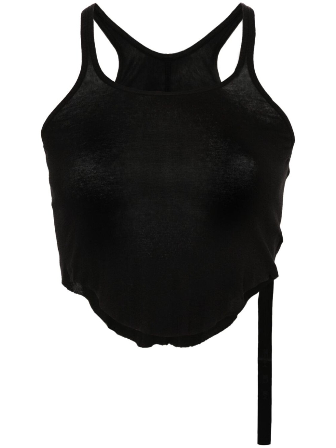 

Rick Owens DRKSHDW укороченный топ без рукавов, черный