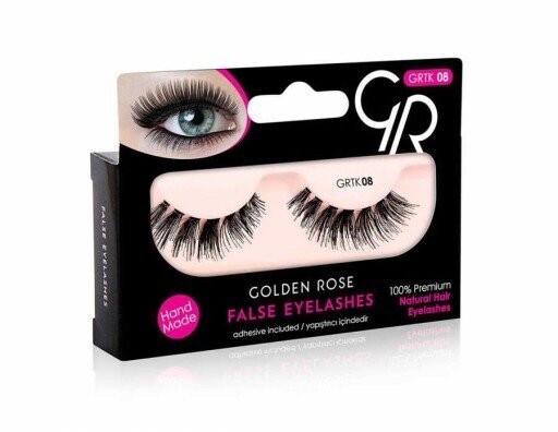 

Накладные ресницы с клеем 08 Golden Rose, False Eyelashes