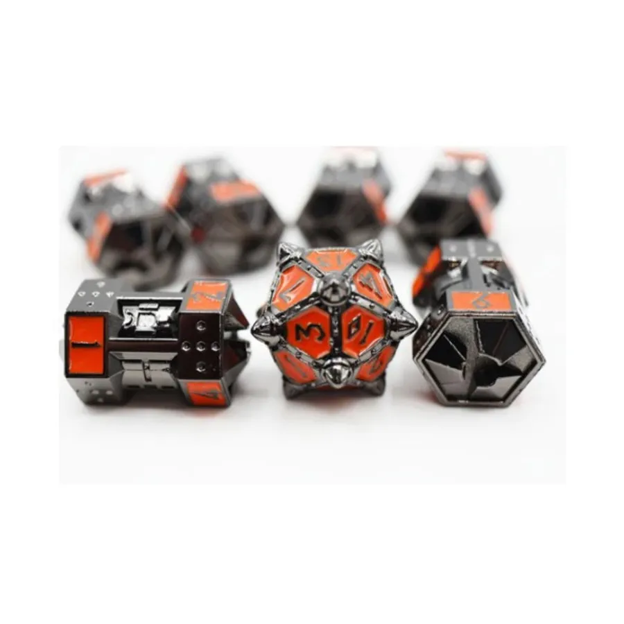 

Набор кубиков CCG — Лунный Марс (7), Dice Sets - Metal CCG Dice 51