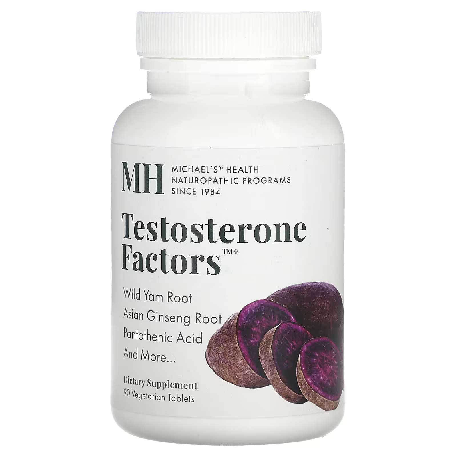 

Michael's Naturopathic Testosterone Factors 90 вегетарианских таблеток