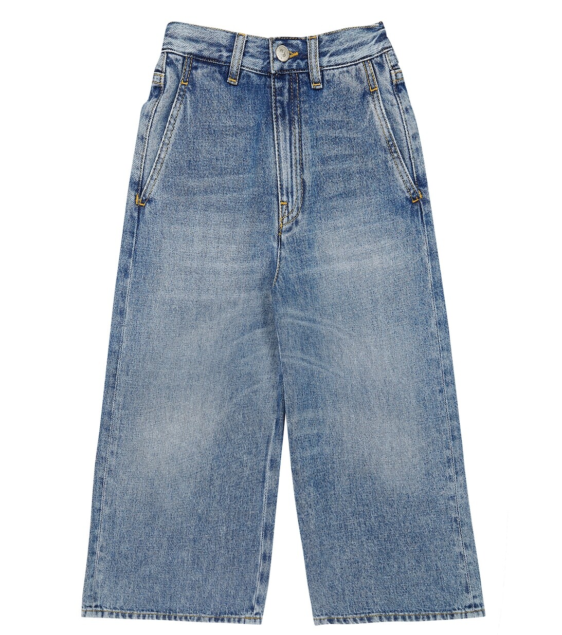 

Джинсы широкого кроя MM6 Maison Margiela, синий