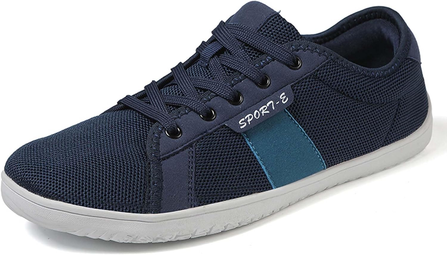 

Мужские обувь / Широкие модные кроссовки / Минималистичная обувь / Без перепада высоты / Нескользящая, удобная, легкая, для улицы и активного отдыха / Мужские большие размеры, 5-13 US Generic, синий