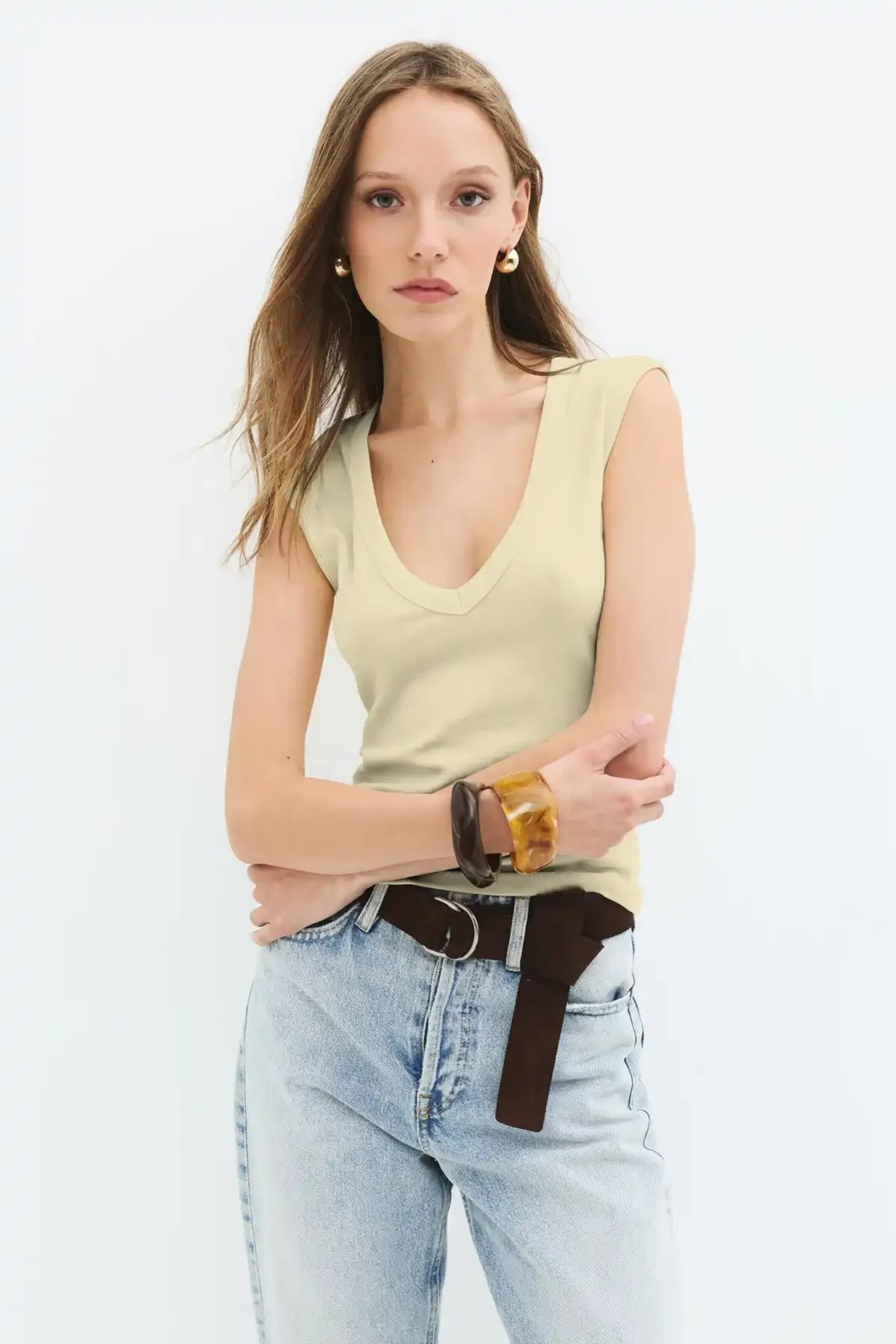 

No Matter What Топ в цвете шамуа