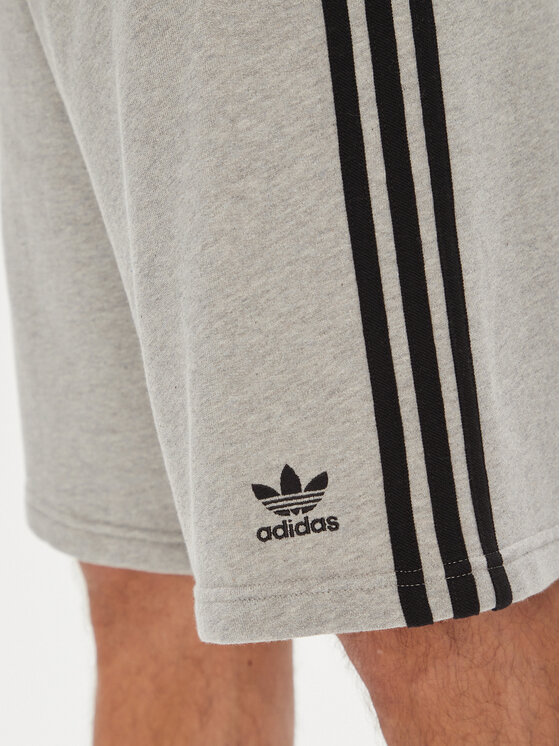 Спортивные шорты regular fit adicolor 3-Stripes JY1381 Adidas, серый — фото 4