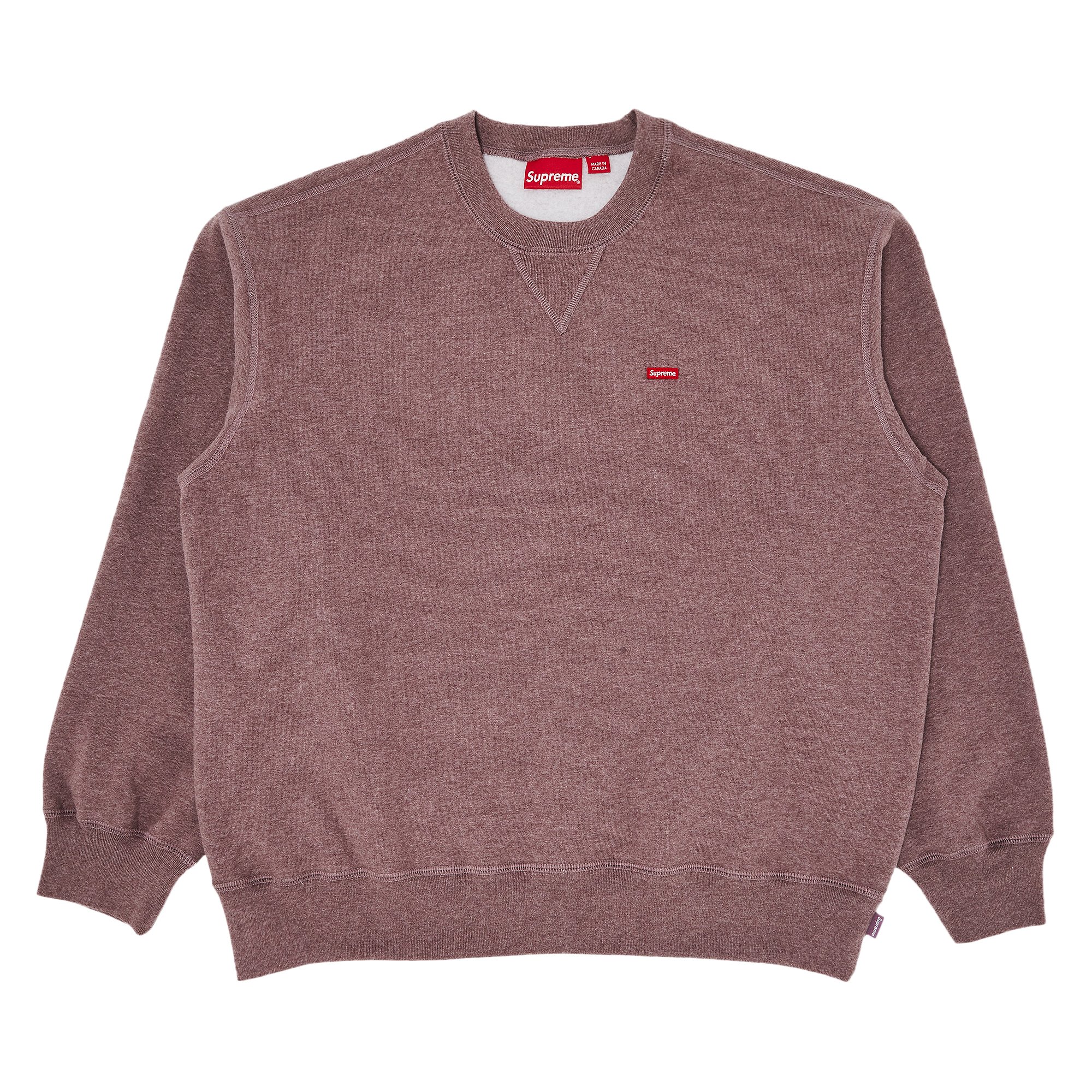 

Supreme Small Box Crewneck Heather Mauve