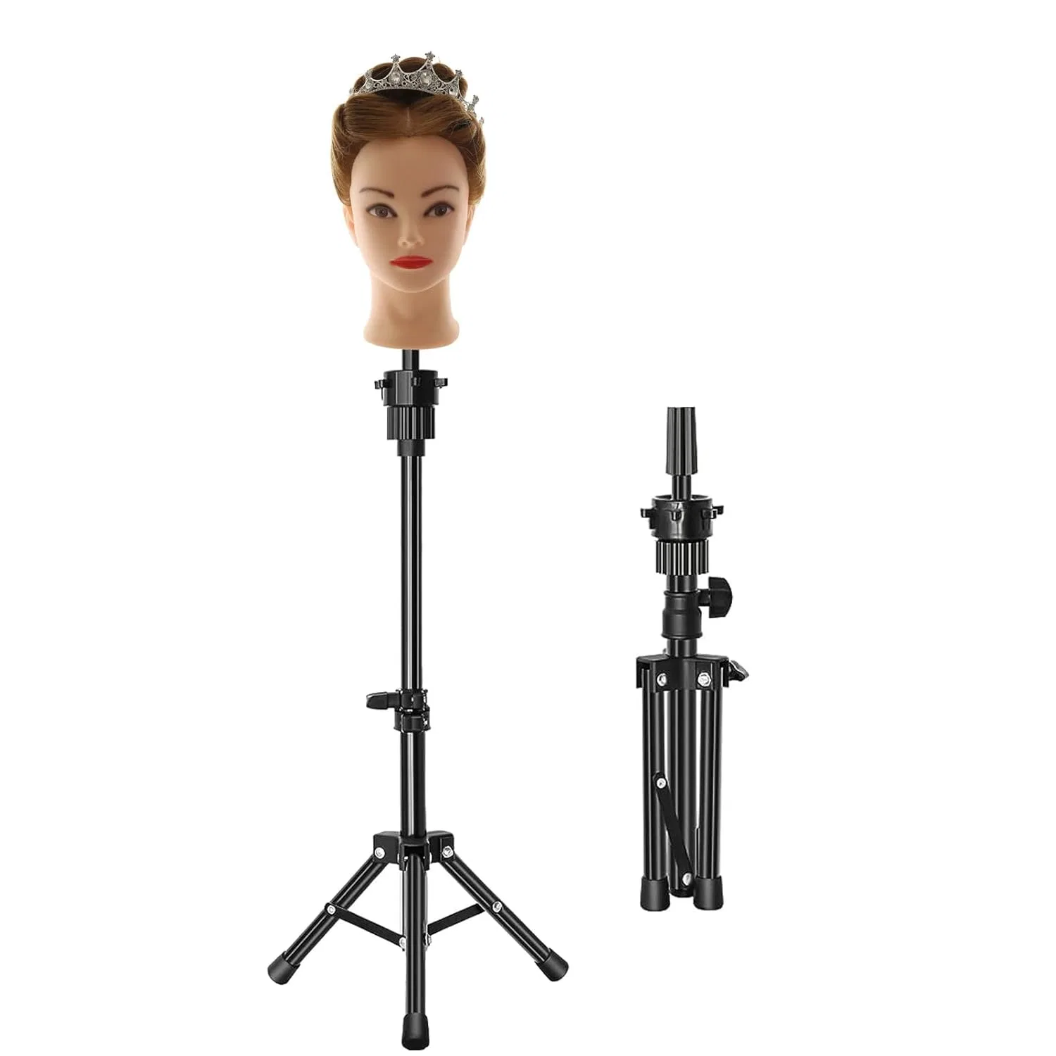 Штатив Anstar для головы манекена парикмахера, регулируемый Anstar, 14.5 - 24.8 Inches