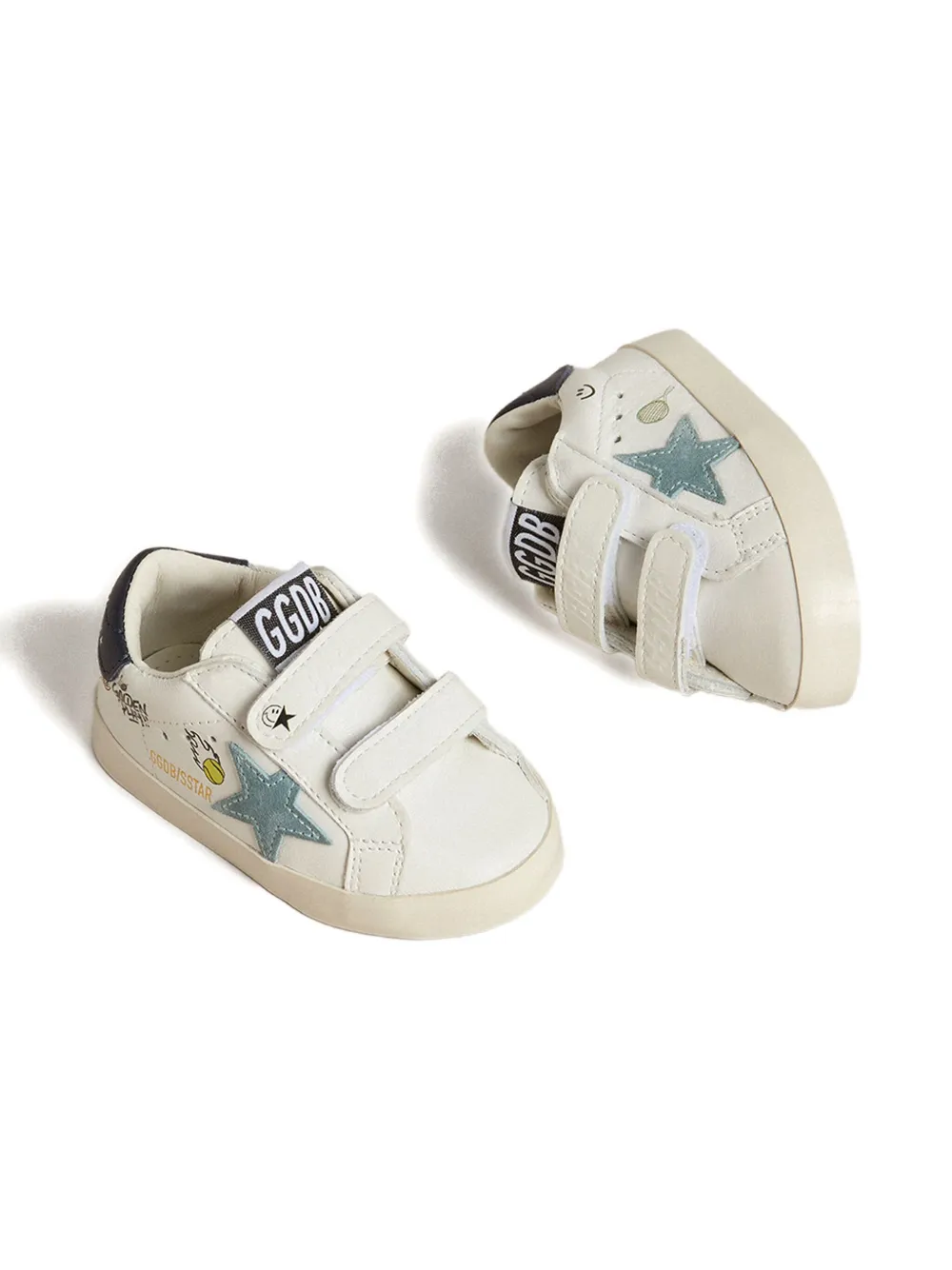 

Кроссовки со звездной нашивкой GOLDEN GOOSE, белый