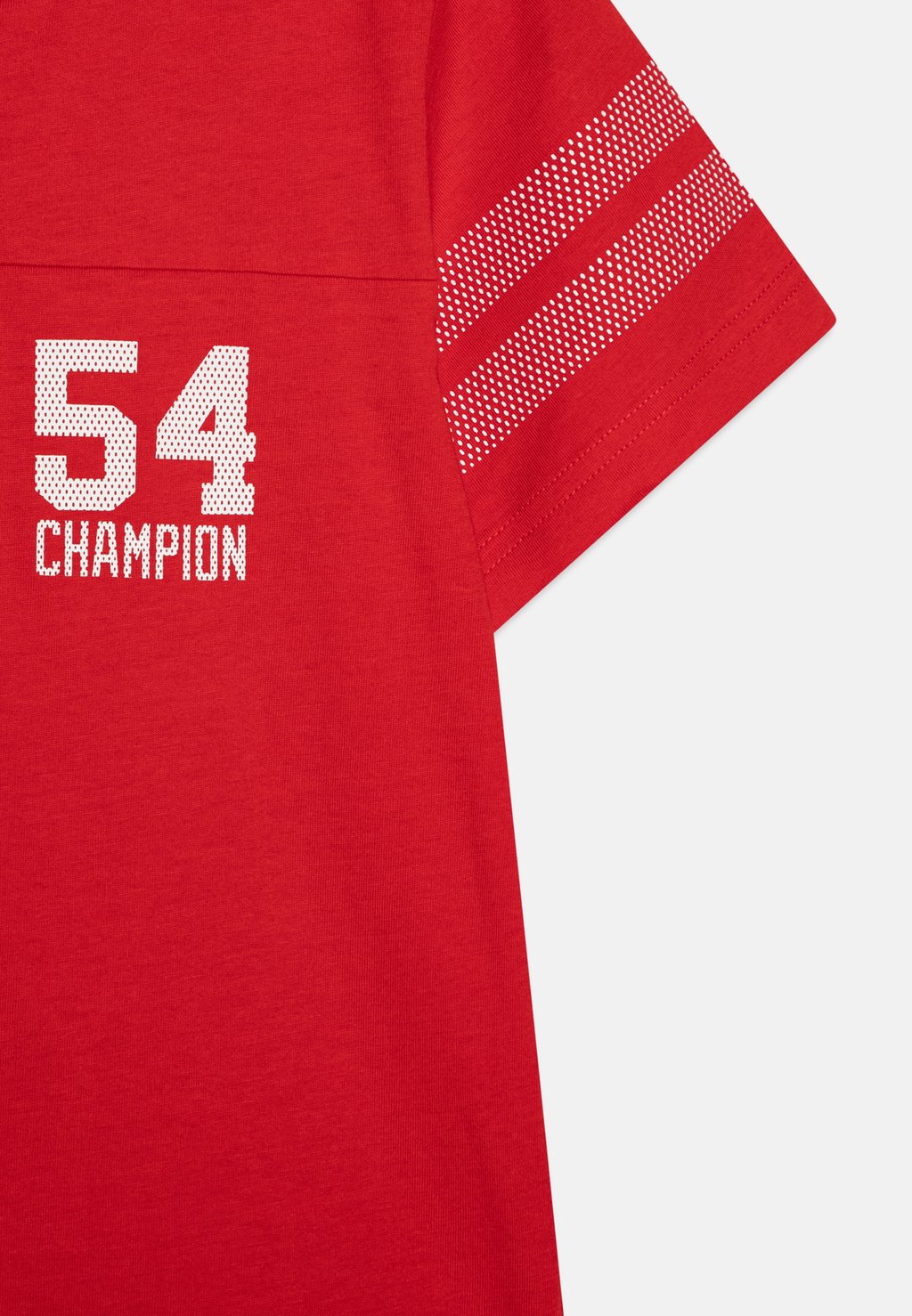 Футболка с принтом BASKETBALL INSPIRED CREWNECK WITH PRINT Champion, красный — фото 3