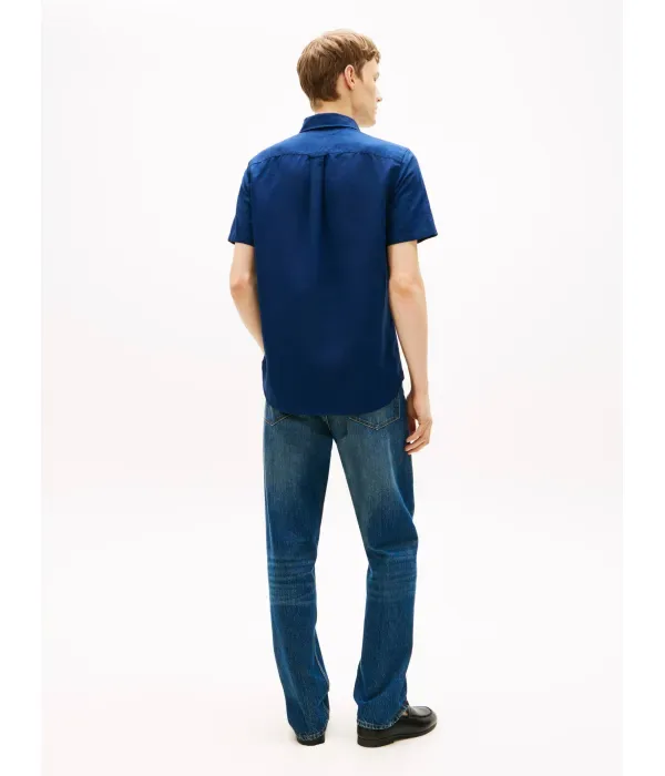 Рубашка regular fit Tommy Hilfiger, темно-синий — фото 3