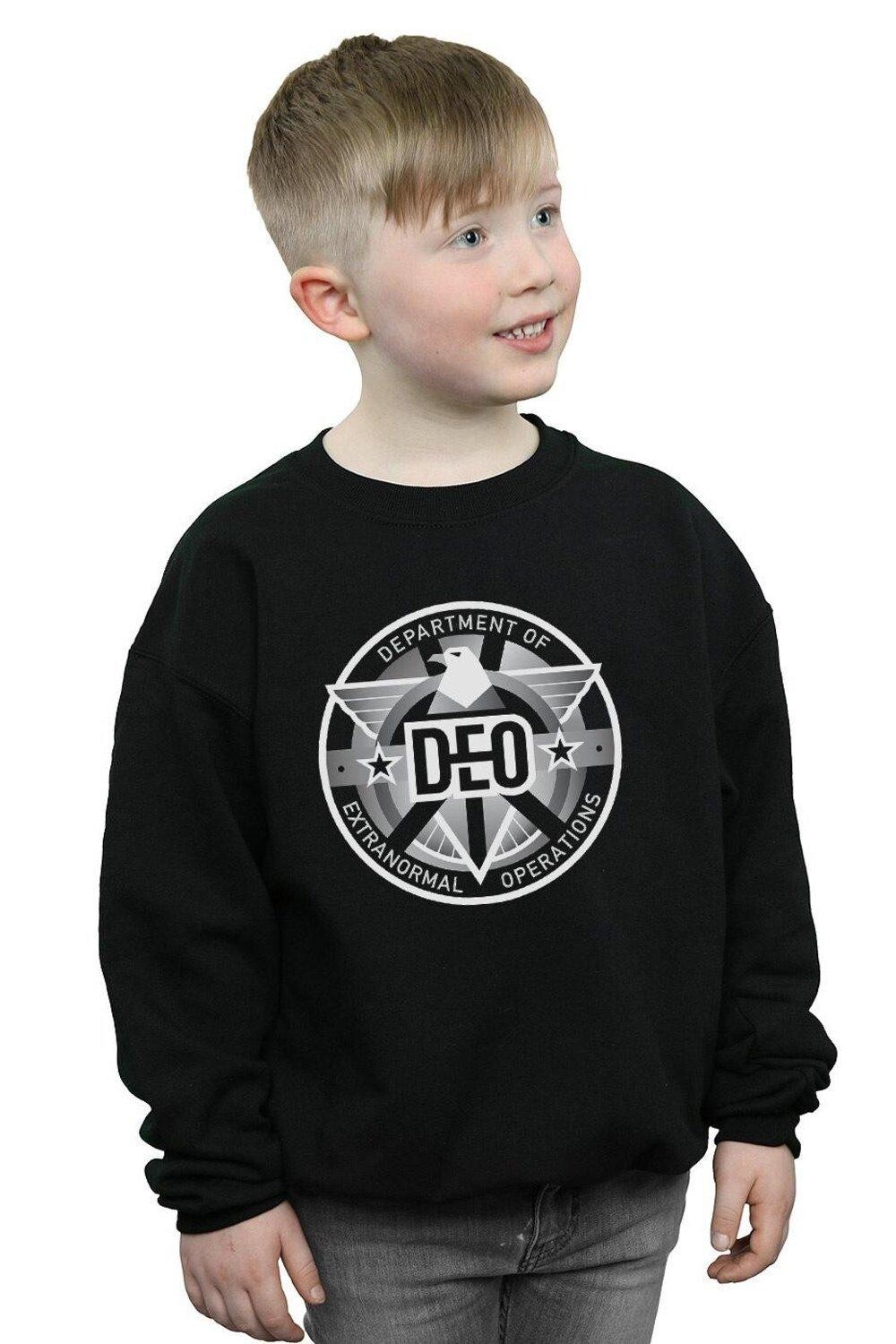 

Толстовка Deo Crest из сериала «Супергёрл» DC Comics, черный