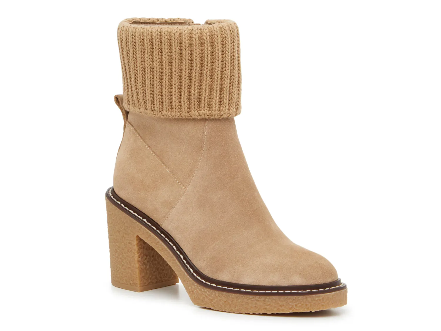Ботильоны Cashmir Sweater Bootie Steve Madden, бежевый