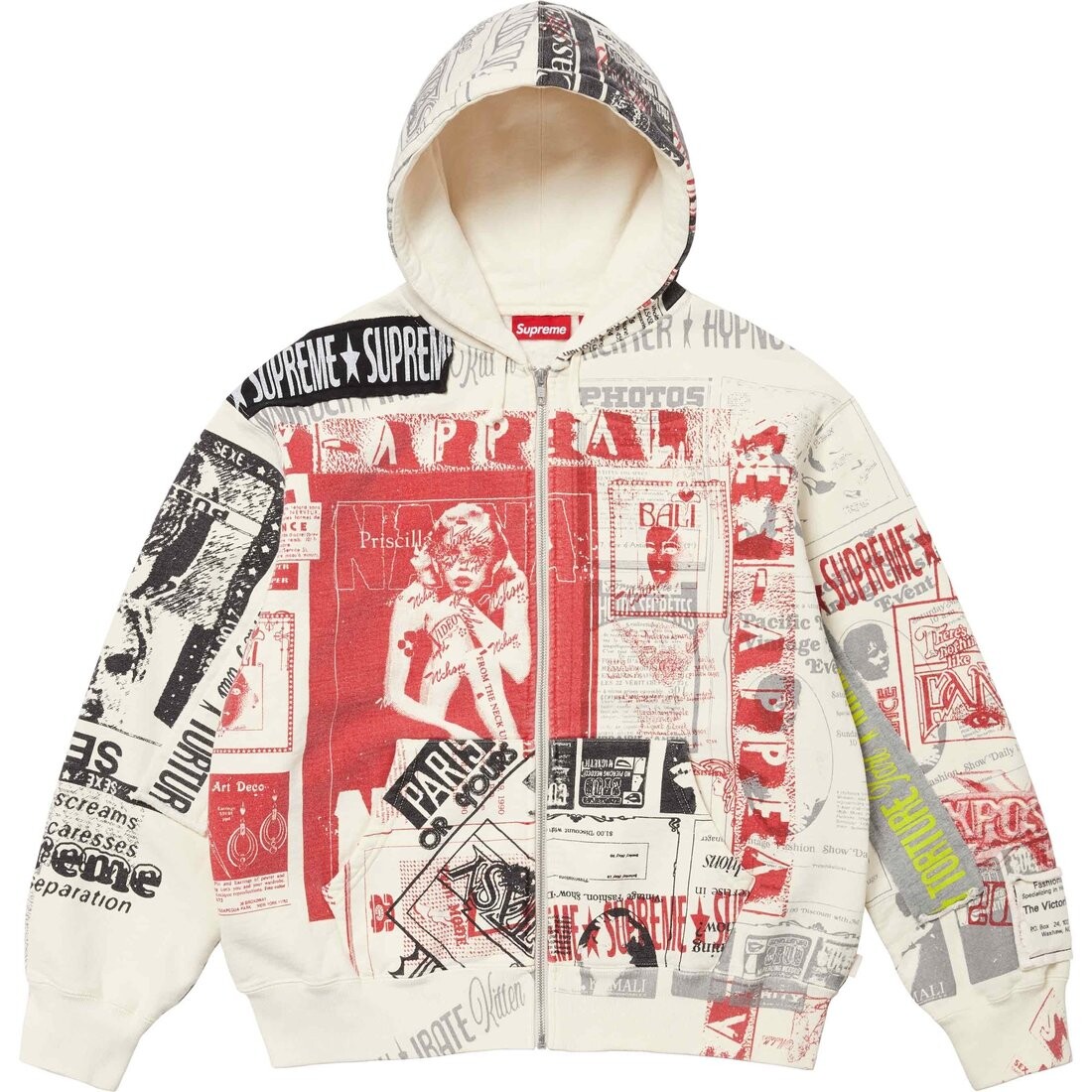 

Толстовка унисекс Supreme, белый