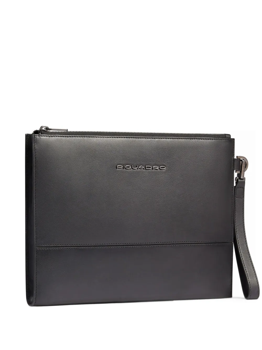 

Клатч с застежкой на молнии и ремешком на запястье Piquadro, черный