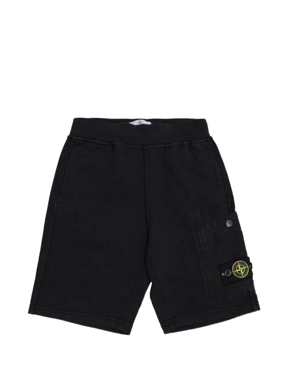 Шорты карго Stone Island Junior, черный
