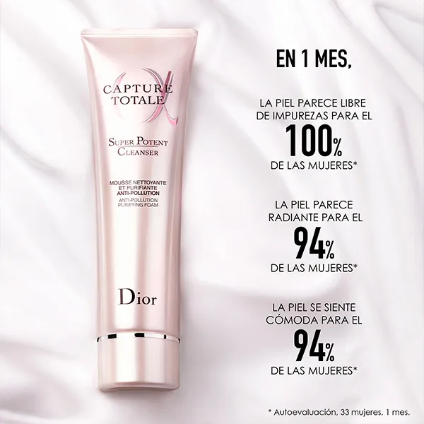 Сыворотка Dior — Очищающая и очищающая пена против загрязнений Super Potent Cleanser, 110 мл — фото 3