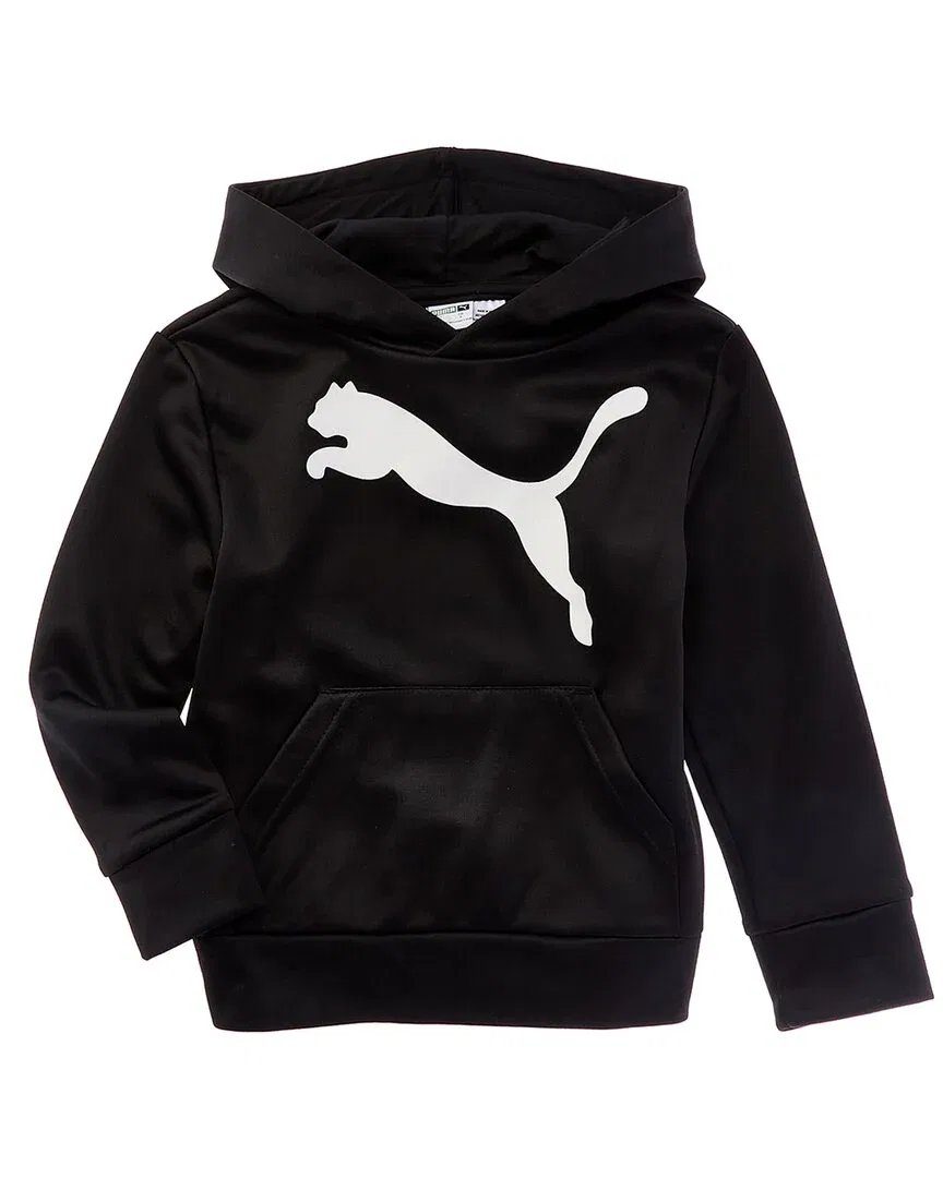 Толстовка с капюшоном из флиса PUMA Foundations, черный — фото 2