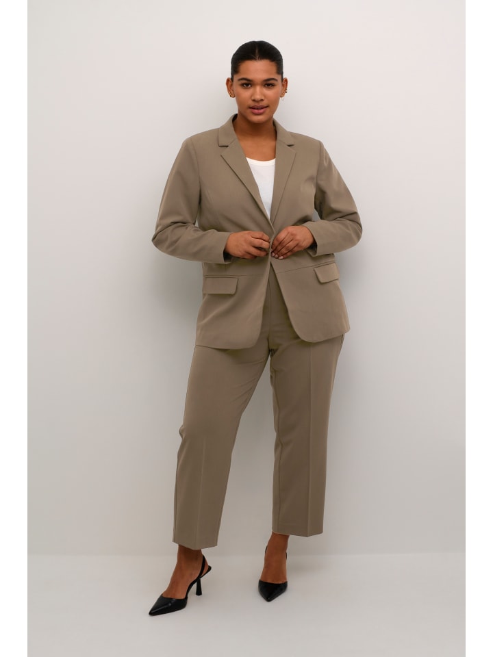 

Блейзер KAFFE curve, цвет major brown