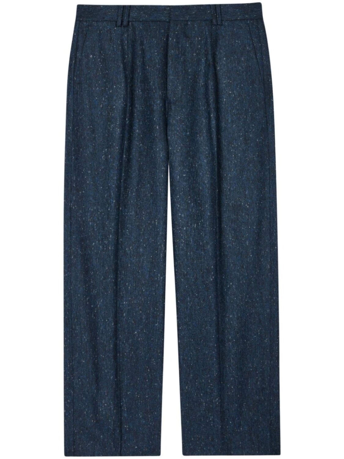 

Брюки из твидовой шерсти Paul Smith, синий