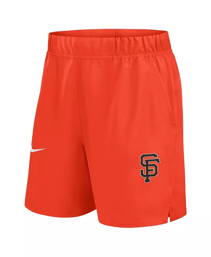 Мужские шорты San Francisco Giants Woven Victory Performance оранжевого цвета Nike — фото 3
