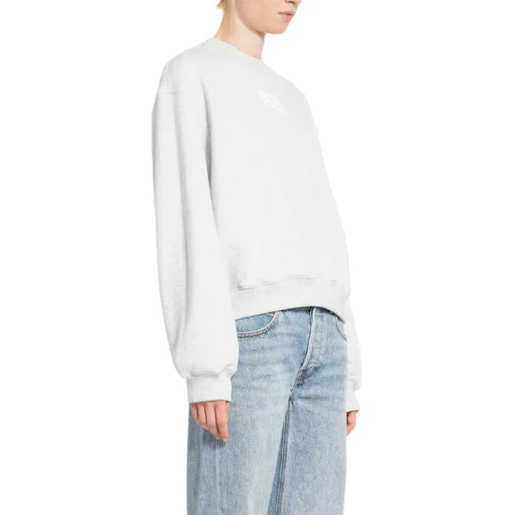 Свитшот T By Essential Terry Crewneck Alexander Wang, Gray — фото 4