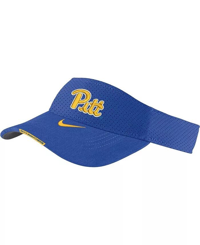 

Мужские Royal Pitt Panthers 2023 Sideline Performance Регулируемый козырек Nike