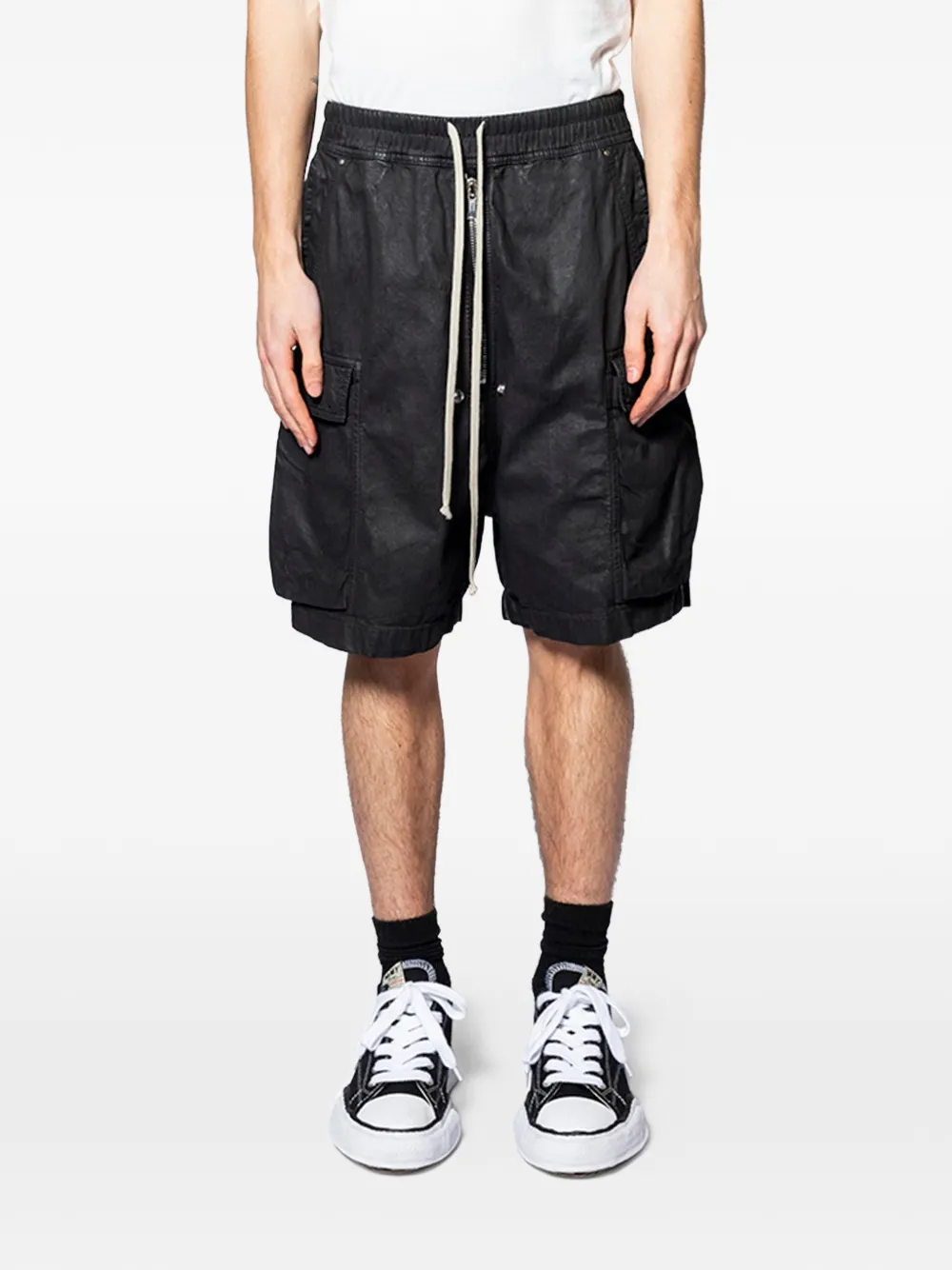 

Карго-шорты Cargobela на кулиске Rick Owens Drkshdw, черный