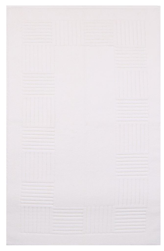 

Коврик для ванной Betz 50x90 см ELEGANCE Коврик для душа Коврик для ванной 1150г/м² 100% хлопок Цвет: белый Betzshop