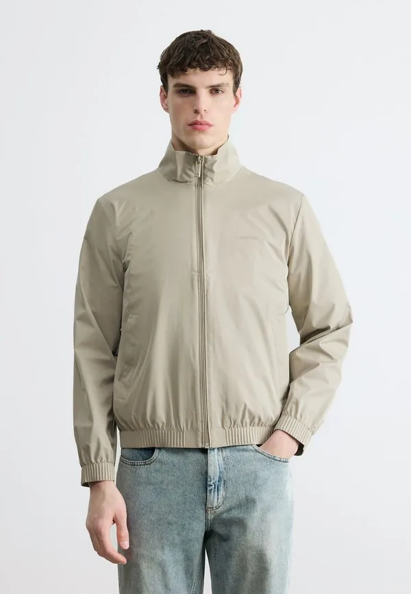 Ветровка с воротником-стойкой Calvin Klein, Vintage Khaki