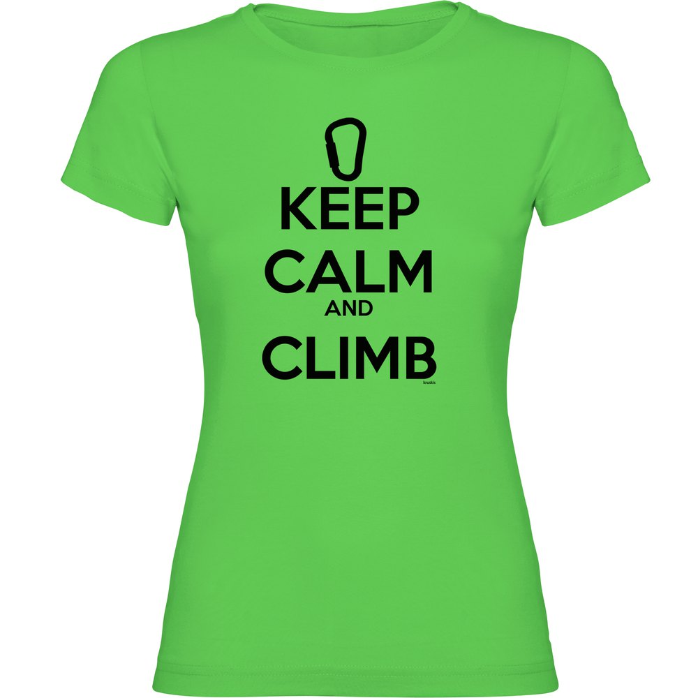 

Футболка Kruskis Keep Calm And Climb, зеленый