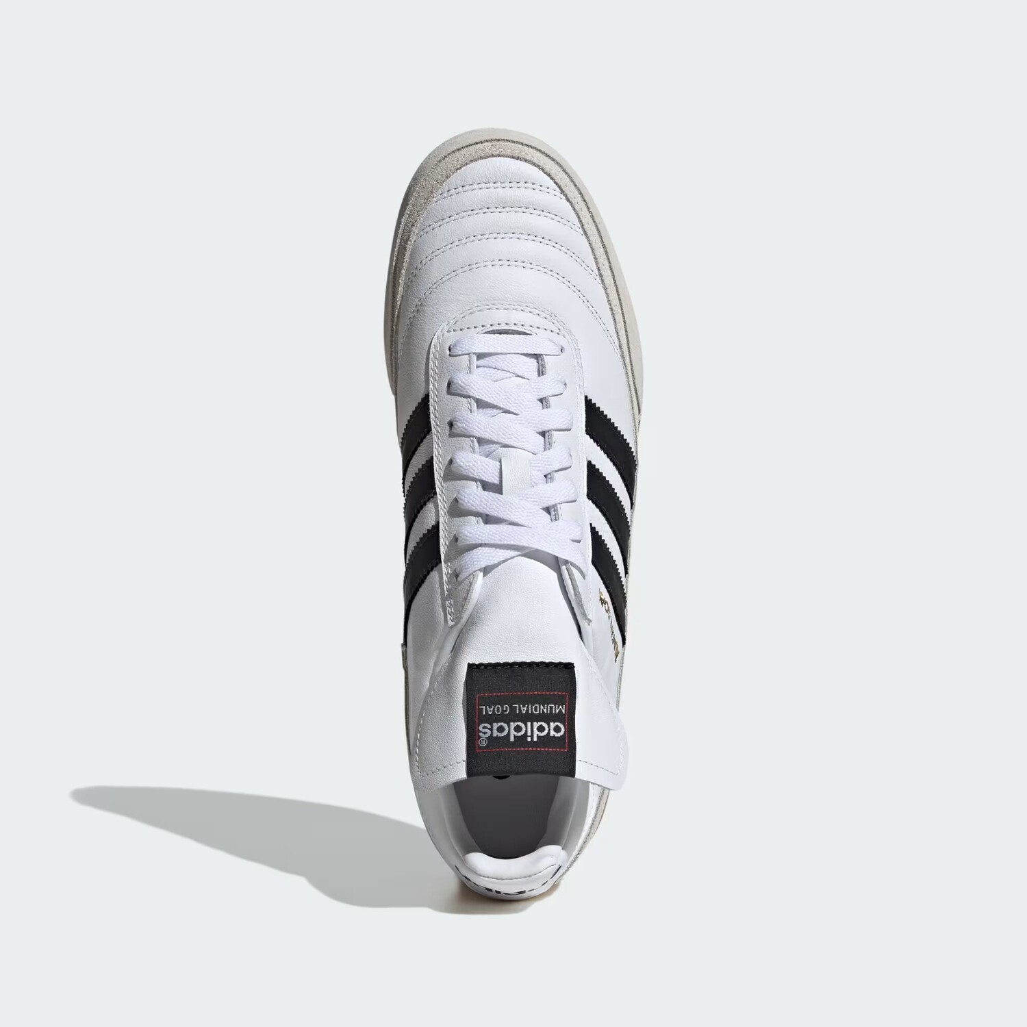 Mundial Goal Shoes Бутсы Adidas, цвет Cloud White/Core Black/Gold Metallic — фото 3