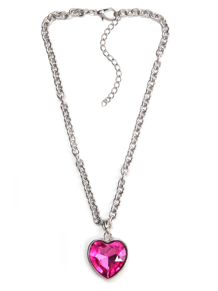 

Allgäu Rebell Традиционное ожерелье «Розалилинд» розового цвета