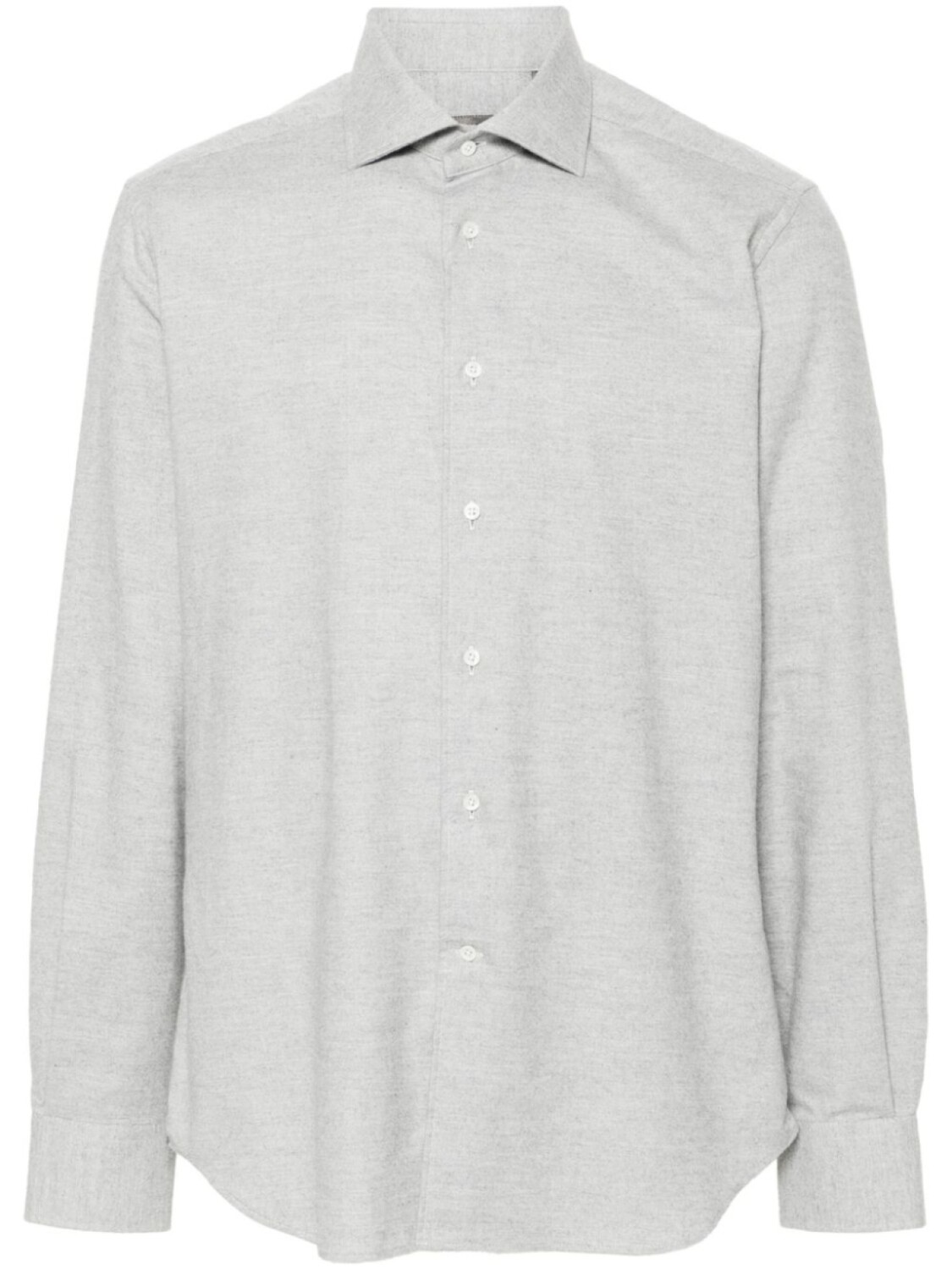 

Corneliani меланжевая рубашка, серый