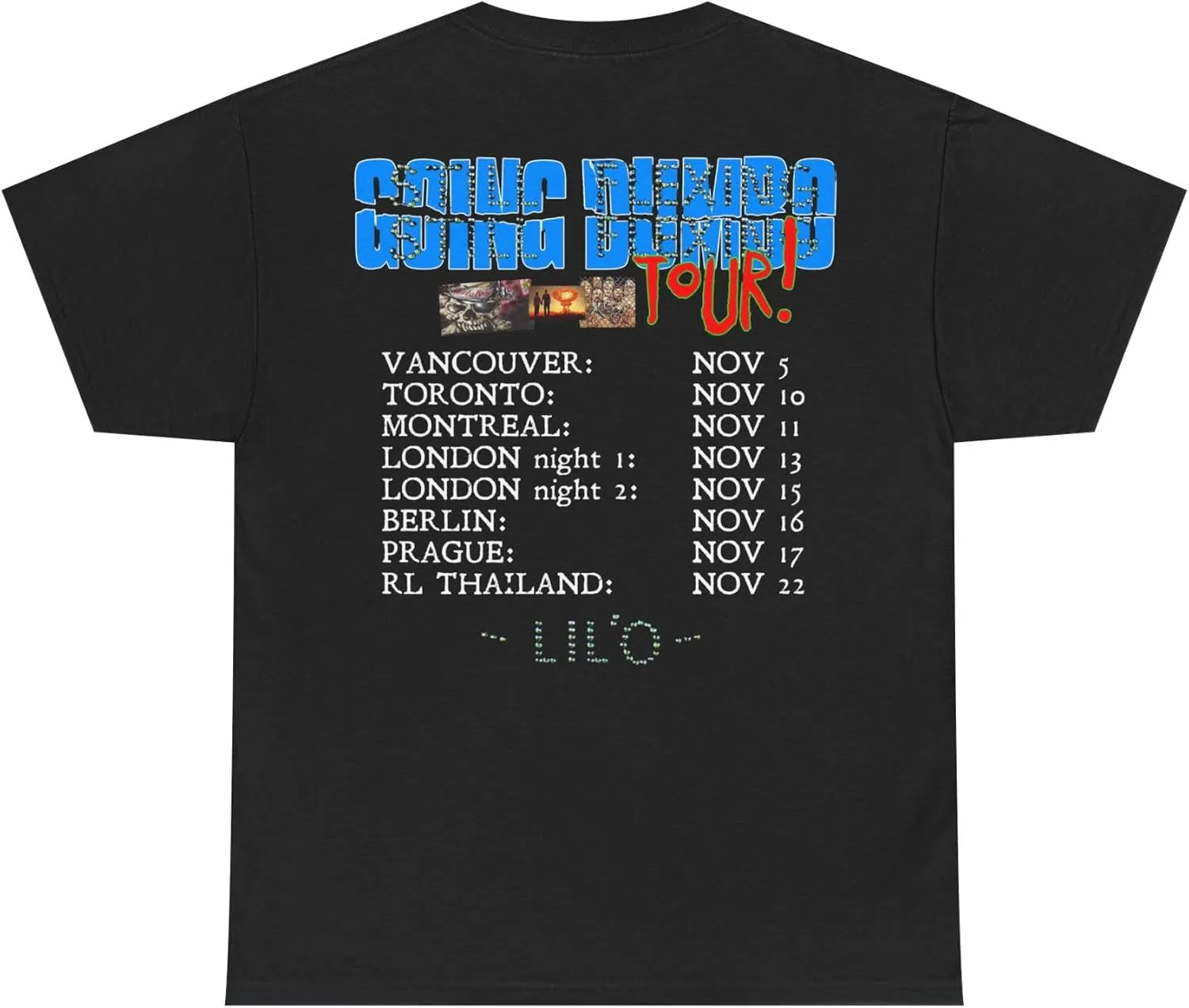Футболка Osamason Jumpout Psykotic Tour Going Dumbo Tee T-Shirt Album Merch — фото 2
