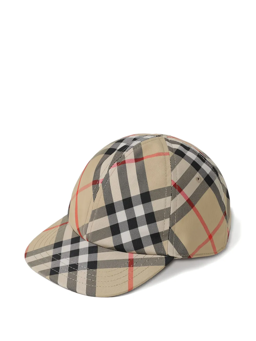 

Бейсболка в клетку BURBERRY KIDS, нейтральный