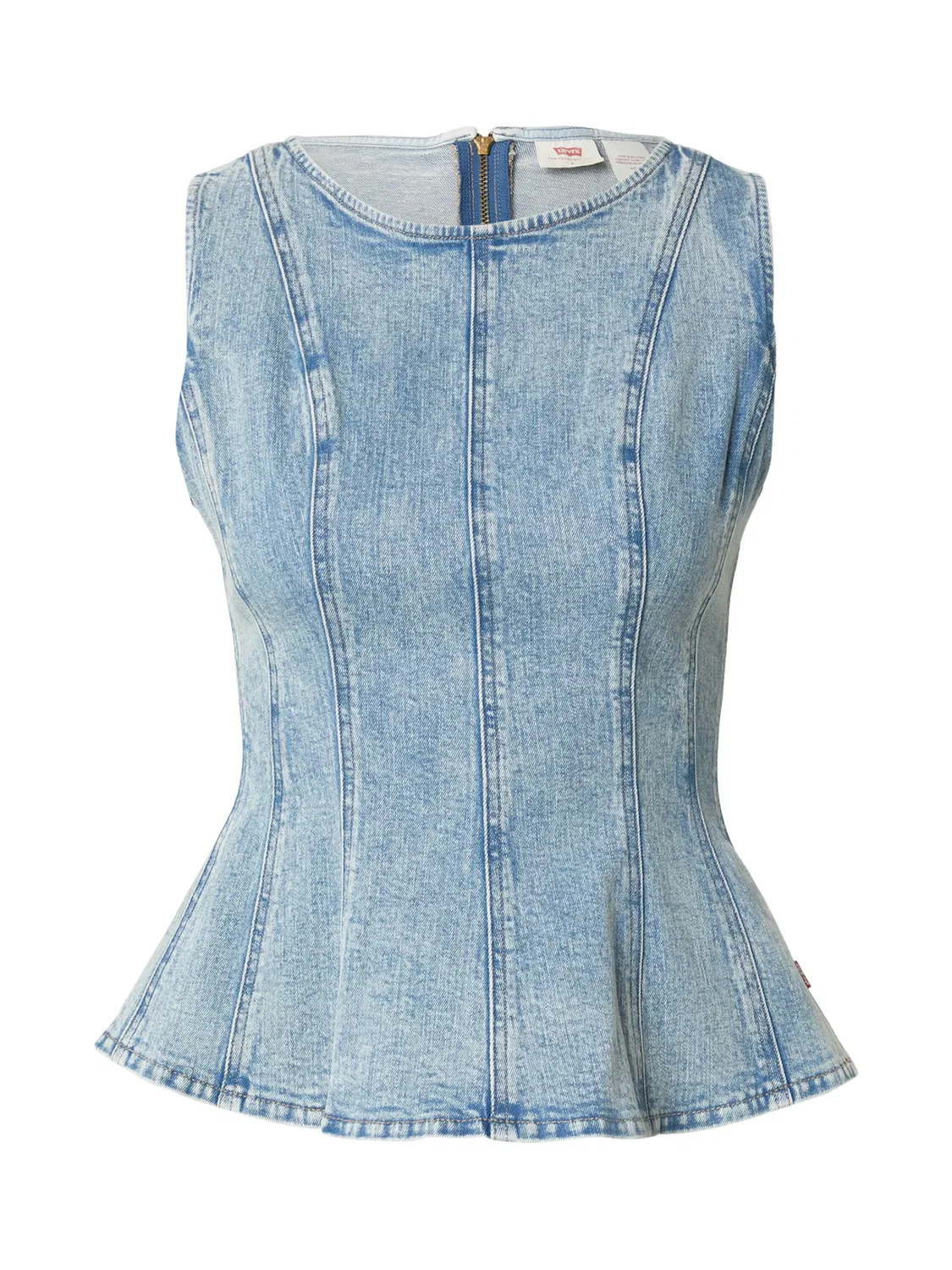 Топ 'Leighton Peplum Топ' Levi'S , Blue Denim