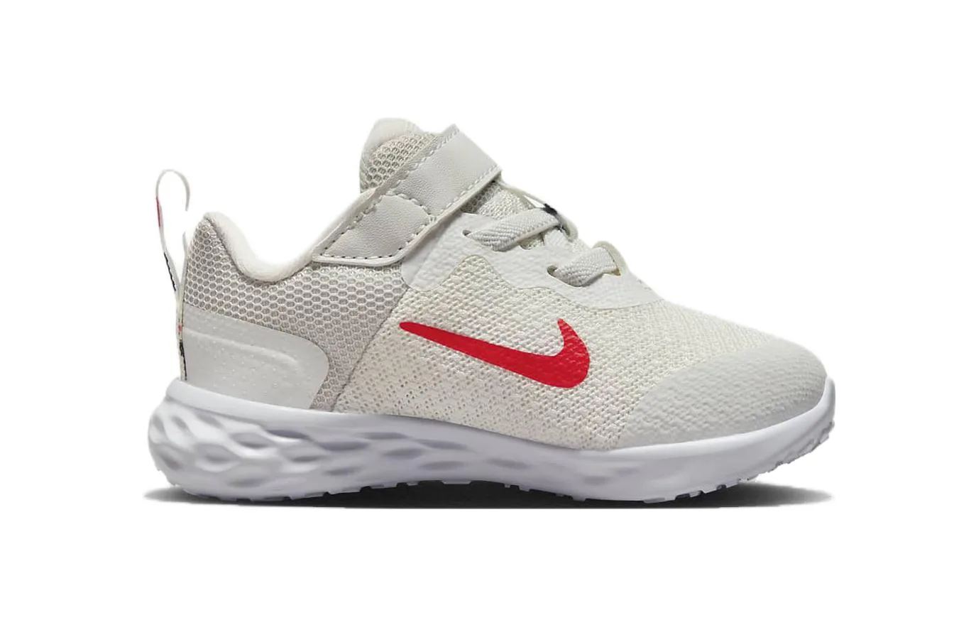 Nike REVOLUTION 6 Abrasion Resistant Low top Toddler Shoes Gray Red — фото 3