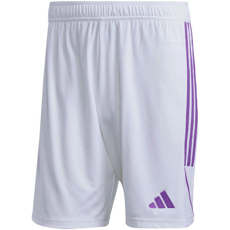 

Футбольные шорты Adidas, цвет naturweiß/königliches lila