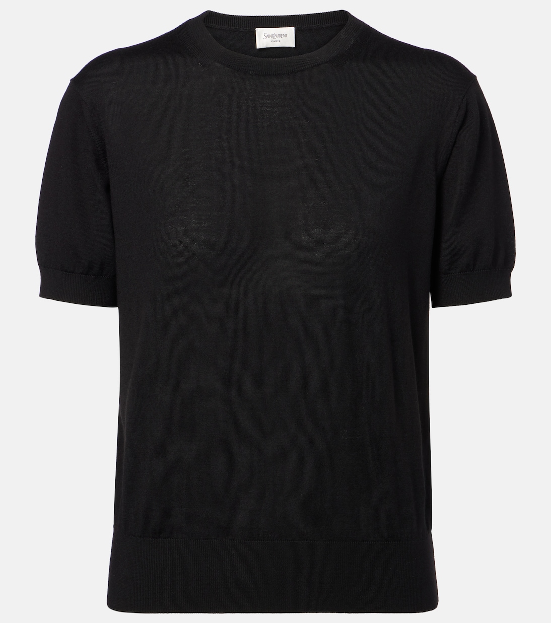 

Шерстяной топ Saint Laurent, Noir