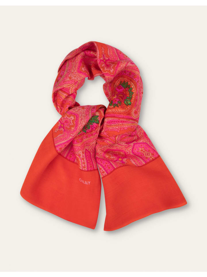 

Другой восточный шарф красного цвета Oilily
